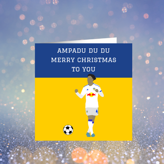 Ampadu - LUFC Christmas Card
