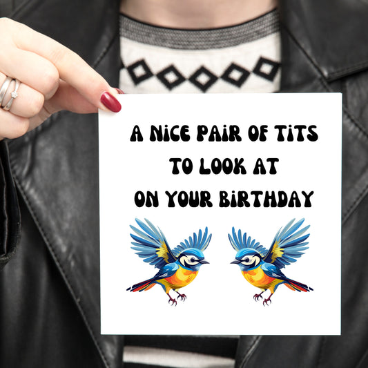 A Nice Pair Of Tits To Look At On Your Birthday