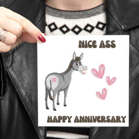 Nice Ass - Anniversary Card