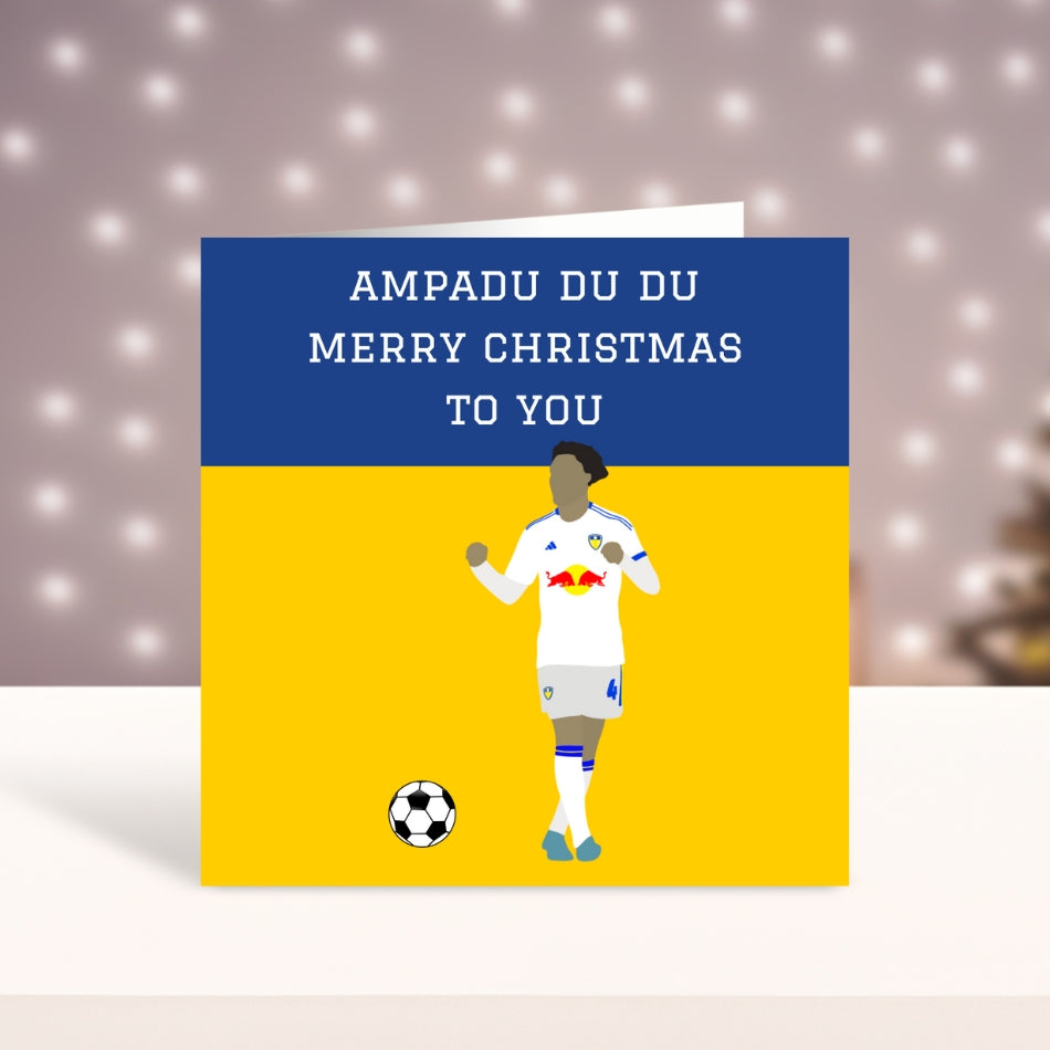 Ampadu - LUFC Christmas Card