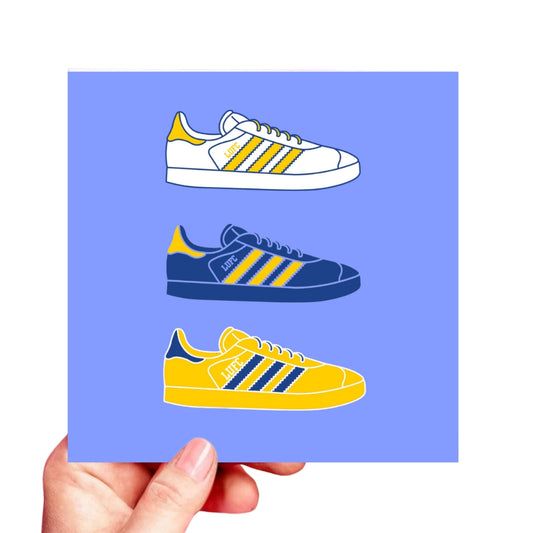 LUFC Casuals trainer card